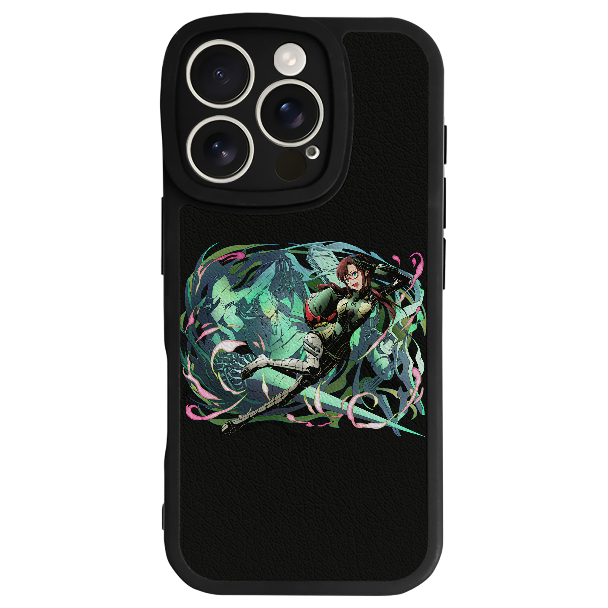 （画像用） EVA 新世紀エヴァンゲリオン 【iPhone 16シリーズ対応】シリコンスマホケース（レザー調） 材質：シリコン